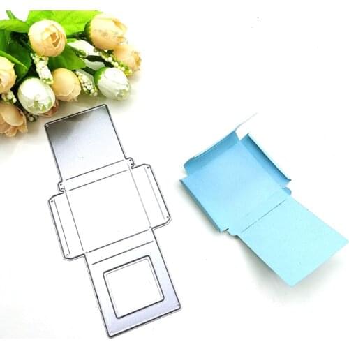 Julyarts Gift Box Die Cut Dies Stencils for DIY Scrapbooking Molds For DIY Scrapbooking Decorative Embossing Handcraft Dies