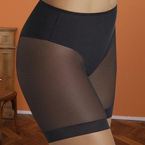 Control Panties Shaping Panties Body Shaper Breathable High Stretch Seamfree Womens Underpants Cloth Splicing Mesh Shapers