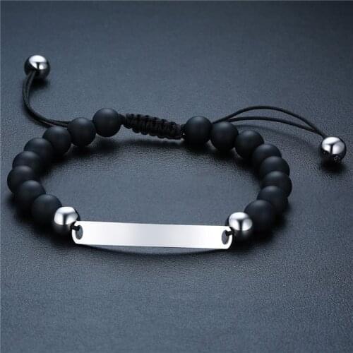 ZORCVENS Engraved Bracelets