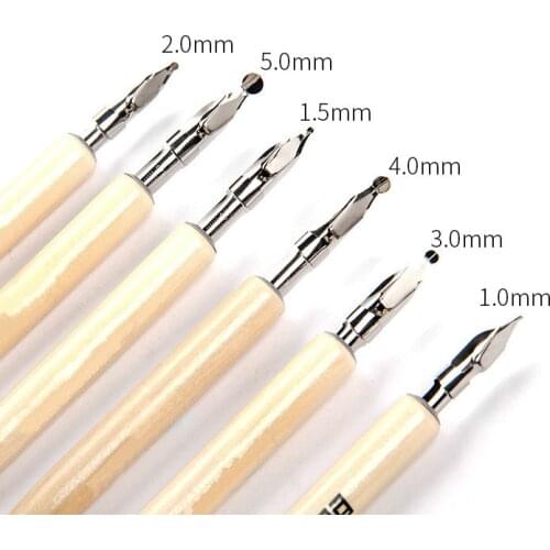 1Pcs Pen Nibs for Calligraphy Writing Cartoon Comic Drawing Dip Pen Wood Holder Pen Offince School Writing Supplies