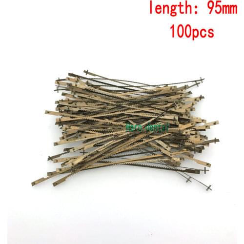 100pcs Dental Lab Short Plaster Saw Blades 95mm Tool