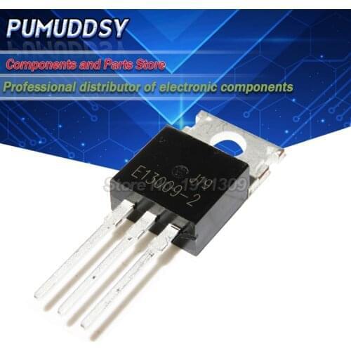 100PCS MJE13009 J13009-2 TO220 E13009-2 FJP13009H2TU E13009 TO-220 13009 FJP13009 new and