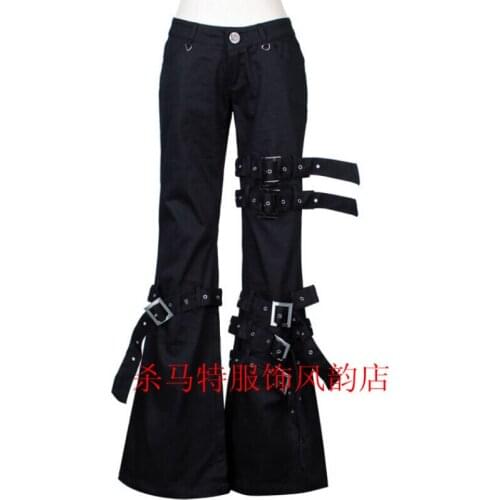 27-40 ! 2018 Mens new personality rivet gas hole hiphop jeans plus size punk pants singer costumes trousers