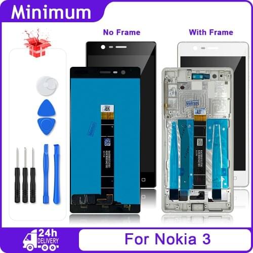 5.0" For Nokia 3 N3 TA-1020 TA-1028 TA-1032 TA-1038 LCD Display Touch Screen Digitizer Assembly Replacement Parts For Nokia3