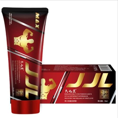 50g Men Penis Enlarge XXXL Size Massage Long-last Cream Erection Sex Products Man Aphrodisiac Paste Private parts Care Gel S1704