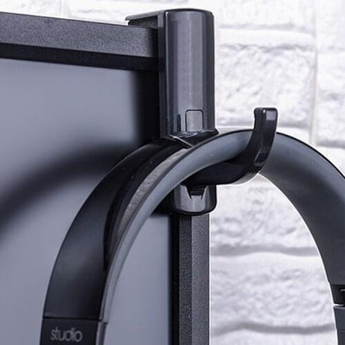 ANKNDO Headphone Holder Computer Headset Storage Device Wall Mount Hook Monitor Stand Headphone Accessories For Desk PC Bracket