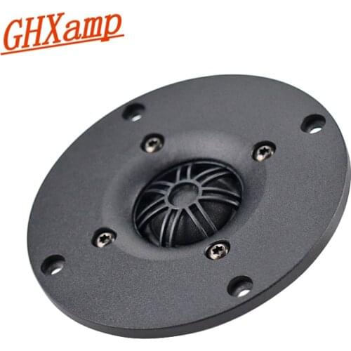 Ghxamp 4 inch Tweeter Speaker 4ohm 35W Dome Silk Film 91DB Neodymium 104mm Treble Loudspeaker Aluminum panel 2 way Speaker 1pc