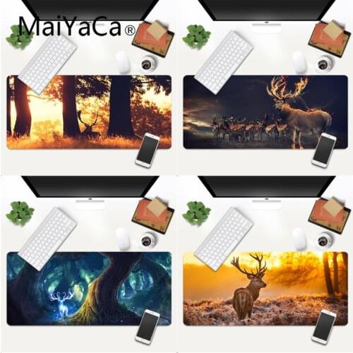 Deer Gamer Speed Mice Retail Small Rubber Mousepad Gaming Mouse Pad gamer Large Deak Mat 800x400mm for overwatch/cs go