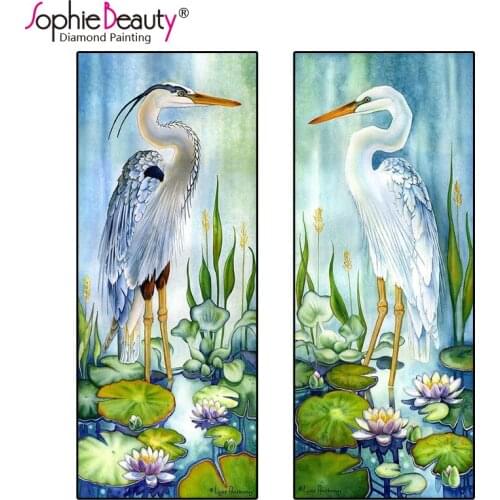 Sophie Beauty new diy diamond painting full cross stitch resin crystal embroidery mosaic Bird needlework craft art kits C222