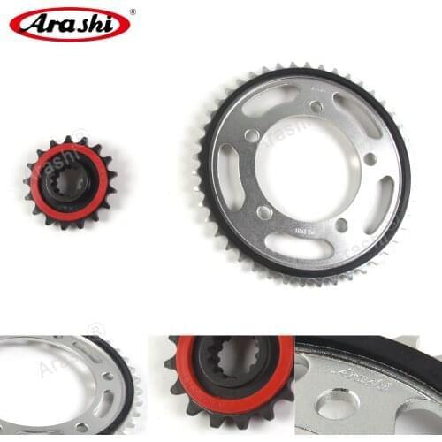 Arashi Motorcycle Drive Sprocket Kit For BMW S1000R 2013 2014 2015 2016 2017 2018 2019 2020 S1000 R 525 Pitch Front 17T Rear 45T