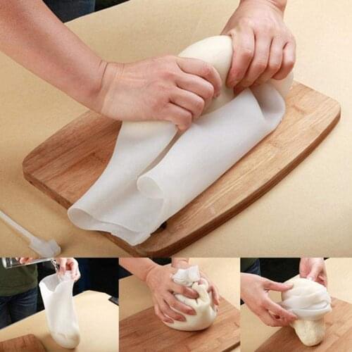 Flour Mixing Bag Durable Convenient Silicone Kneading Dough Bag Multifunction Fresh Flour Mixing Bags Kitchen Gadget Accessorie