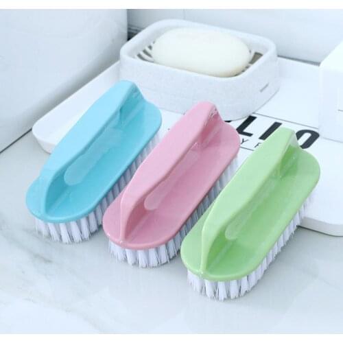 Household Multifunctional Cleaning Brush Strong Cleaning Clothes Cleaning Brush Plastic Bristle Shoe Brush Brush Floor Clothes