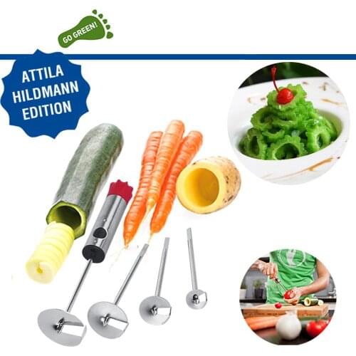Hot Multipurpose Vegetable Fruit Corer Stainless Steel Drill Vegetable Fruit Corer Easy Grip Core Remover For Fruits
