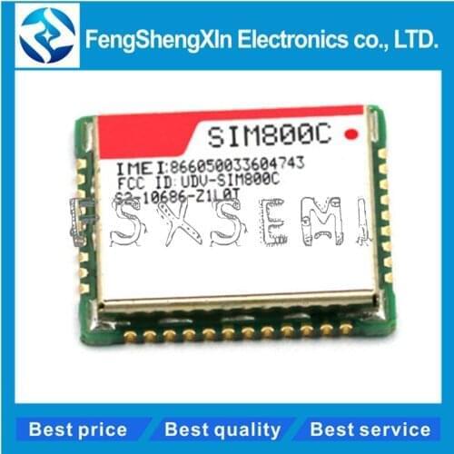 100% New original SIM800C Four frequency package Voice SMS data transfer module