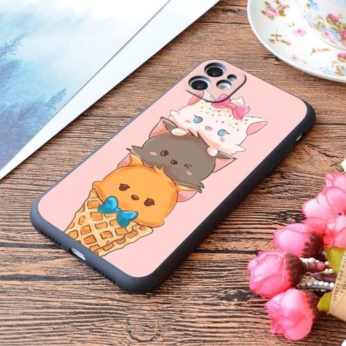 For iPhone Aristocats Print Soft Matt Apple iPhone Case