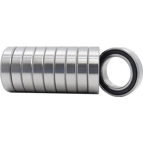 6804-2RS Bearing 20*32*7 mm 10Pcs P0 Metric Thin Section 6804 RS Ball Bearings 6804RS 6804 2RS