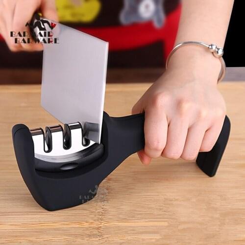Professional Knife Sharpener Stainless Steel Ceramic Knife Sharpening Stone Tungsten Steel Diamond Sharpener Kitchen Tool