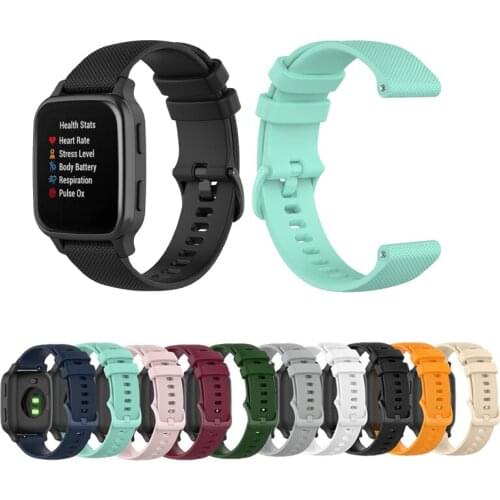 20mm Sports Watch Band For Garmin venu sq Strap wristband bracelet Replacement for GARMIN vivoactive3 music/ forerunner645 245