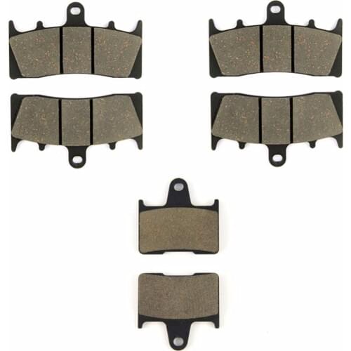 SOMMET Motorcycle Front + Rear Brake Pads Disks for Suzuki GSXR 1000 (K1/K2) (01-02) GSXR1000 LT188-188-254