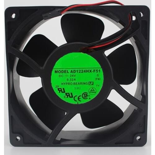 Brand new original frequency converter fan AD1224HX-F51 1238 aluminum frame 24V