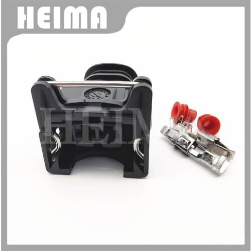 10-30 sets black AMP 3.5mm 2 Pin Way female EV1 Junior Power Timer JPT Kits fuel Injector Plug Waterproof Connector 282189-1