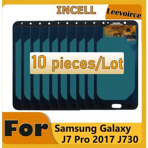 10 Pieces/Lot LCD Display For SAMSUNG Galaxy J7 Pro LCD Display Touch Screen J730 J730F for SAMSUNG J7 Pro LCD Screen Assembly