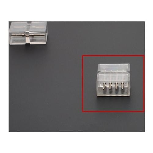 20pcs 4Pins LED 5050/2835/3014 Two Row Intermediate Joint With RGB Connector Clip