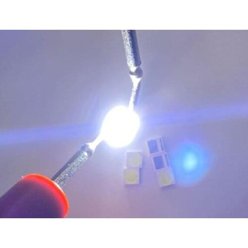 200pcs Original FOR AOT LED 3030 lamp beads 1.6W 110-120LM LCD TV Backlight Lamp beads 3V SMD cool white EMC For CREE 3030 3V 2W