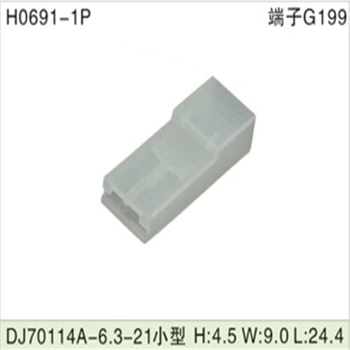 Free shipping 500pcs DJ70114A-6.3-21 6.3mm 1Pin AMP Car Electrical Wire Connectors for AUdi,VW，BMW， Honda，Toyota，Ford