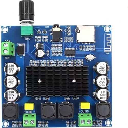 Top Bluetooth 5.0 Sound Amplifier Board Tda7498 Power Digital Stereo Receiver Amplifier for Speaker Home Theater 2X100W Diy