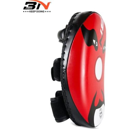 BN 1 Piece 820g Kickboxing Muay Thai MMA Boxing Pads Kick Shields Fitness Taekwondo Martial Arts Training Equipment DCO