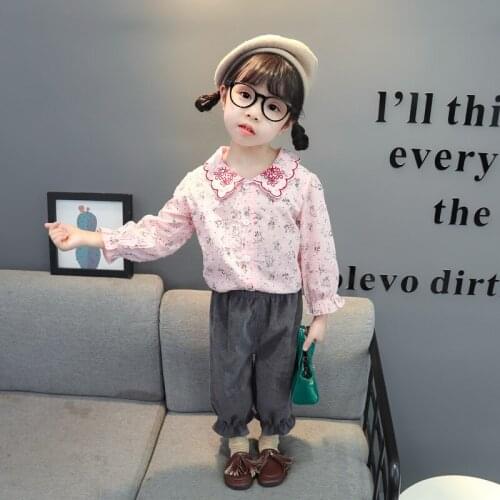 Baby Girl Floral Clothes Set Newborn Casual Loose Clothing Clothes Toddler Girl Clothes Sets Outfits Infant Baby Girls Clothes