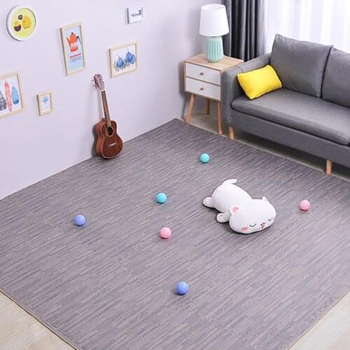 Wooden Puzzle Mat Baby Play Mat EVA Foam Thick Stitching Interlocking Bedroom Soft Floor Children Toys 30*30cm Kids Crawling Rug