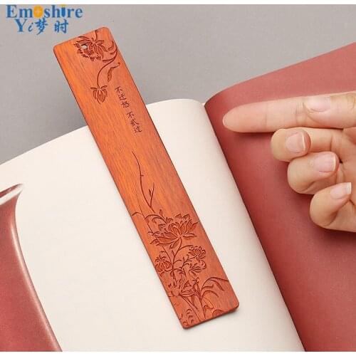 Red Woody Chinese Style Creative Gift Classical Art Tassel Custom Logo for Wedding Lettering Stationery for Man M073