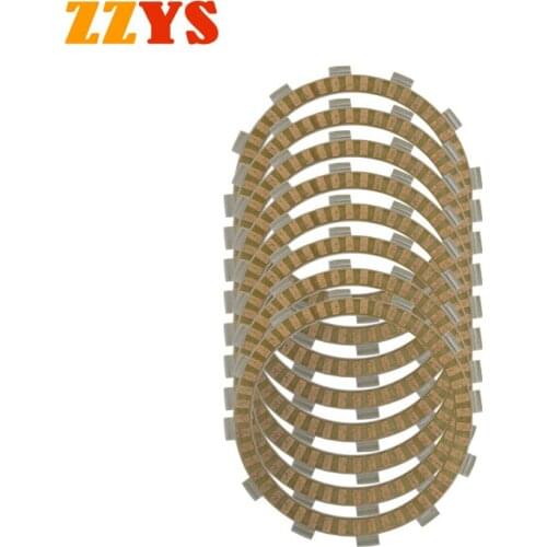 Motorcycle Clutch Friction Disc Plate Kit For Kawasaki ZX-9R Ninja 900 ZX900B ZX900 ZX-7R Ninja 700 ZX750P ZX750 KLR650 KLR 650
