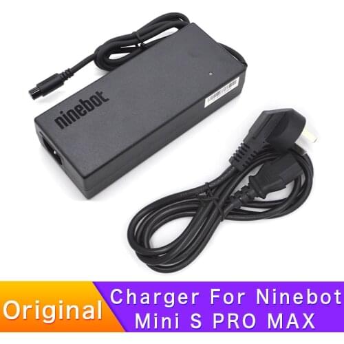 Original Charger For Ninebot Mini S PRO MAX Lamborghini Self-balancing Scooter 63V120W Adapter Accessories