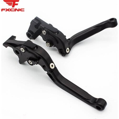 CNC Adjustable Folding Extendable Motorcycle Brake Clutch Levers For Honda XL600 LMF 1985 For Honda NX650 Dominator 1988-1996