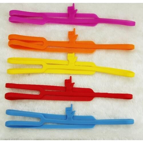 Silicone Bookmarks Elasticity Bookends Book Clip Organizer Reader Tool office Items Stuff Accessories Supplies Products
