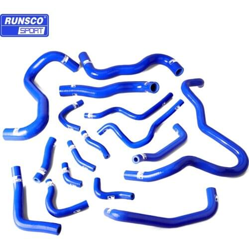 Silicone Intercooler Turbo Radiator Hose Kit For Honda Civic 10th generation 16pcs/set