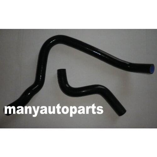 For HONDA ACCORD F22A F22B SE/EX/LX/DX 1990-1993 SILICONE RADIATOR HOSE BLACK