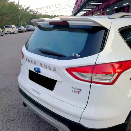 For Ford Kuga St Spoiler 2012-2019 Kuga Spoiler High Quality Abs Material Car Rear Wing Primer Color Rear Spoiler