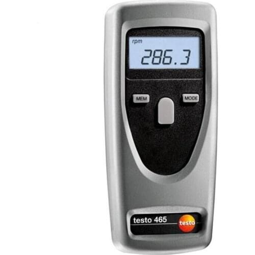 Testo 465 tachometer speed revolution speedometer tester rotation 0563 0465