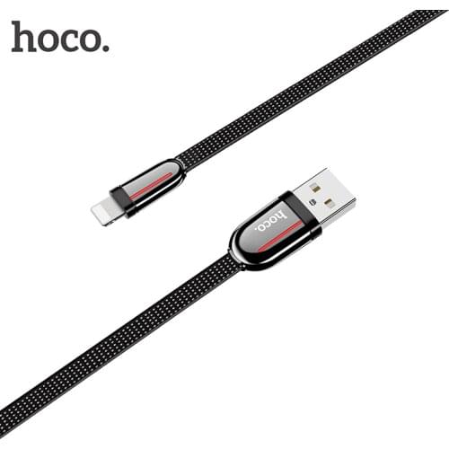 HOCO zinc alloy USB Cable for Apple Plug phone Charging Cables for iphone 11 Pro Max X XS Max XR 8 7 6s Plus ipad