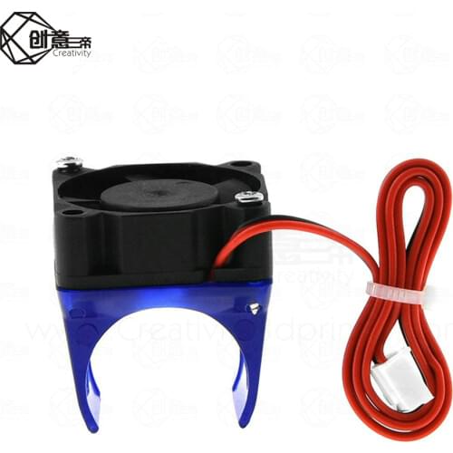 V5 V6 12V Cooling Fan With Fan Bracket Duct Housing Guard J-head Hotend for 3D printer Parts