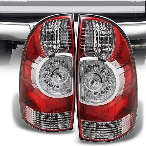 Rear Left Right Side Tail Light Lamps for 2009-2015 Toyota Tacoma Brake Lamp Turn Signal Lights Replacement Assembly