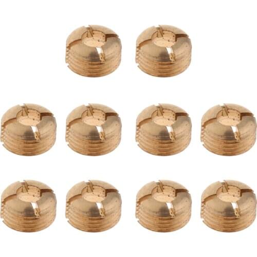 10 Pieces Metal Saxophone Screws DIY for Alto Tenor Soprano Sax Repair Parts