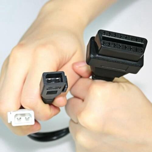 OBD2 16-Pin Male to Female Extension Cable Diagnostic Tool for Volkswagen Audi