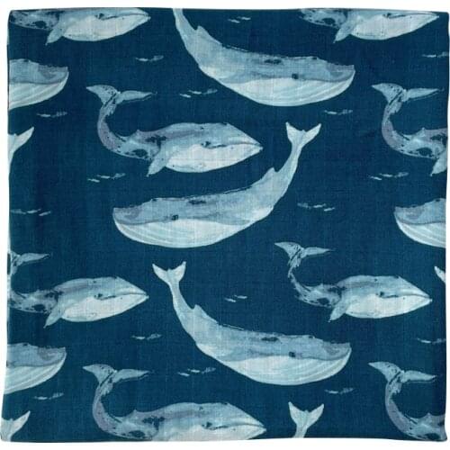 Bamboo Fiber Cotton Baby Swaddling Super Soft Blanket for Newborn Baby 120x120cm Muslin Baby Blanket Four Seasons Use Bath Towel