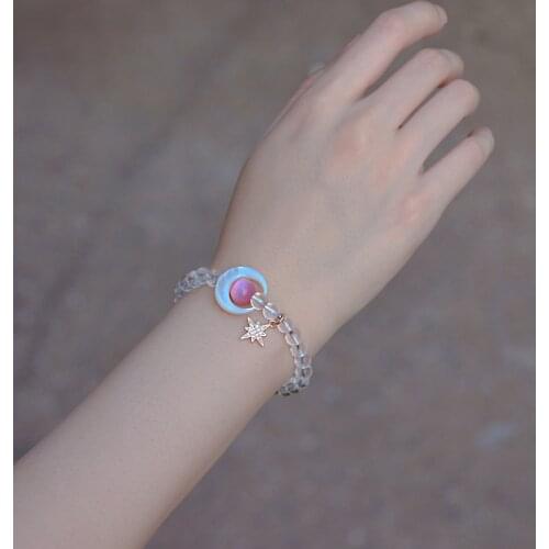 Official Japan Anime Sailor Stars 925 Sterling Silver Earrings Ear Studs For Women Men Jewelry Birthday Gifts For Girlfriend