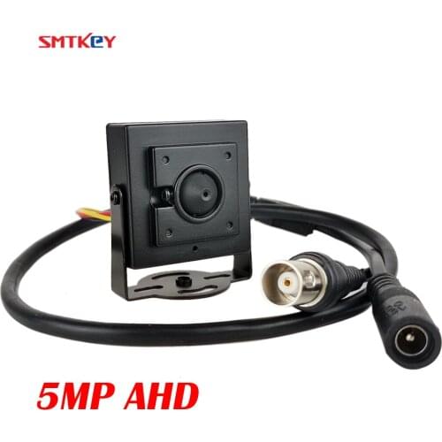 Mini HD AHD Camera 5MP 2MP 1MP Indoor Metal Security CCTV System Video Surveillance Cam